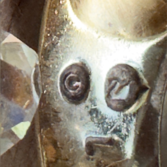 SWAROVSKI VINTAGE!  jonquil pastel ring yellow and clear crystals, late 1990s - Picture 8 of 10